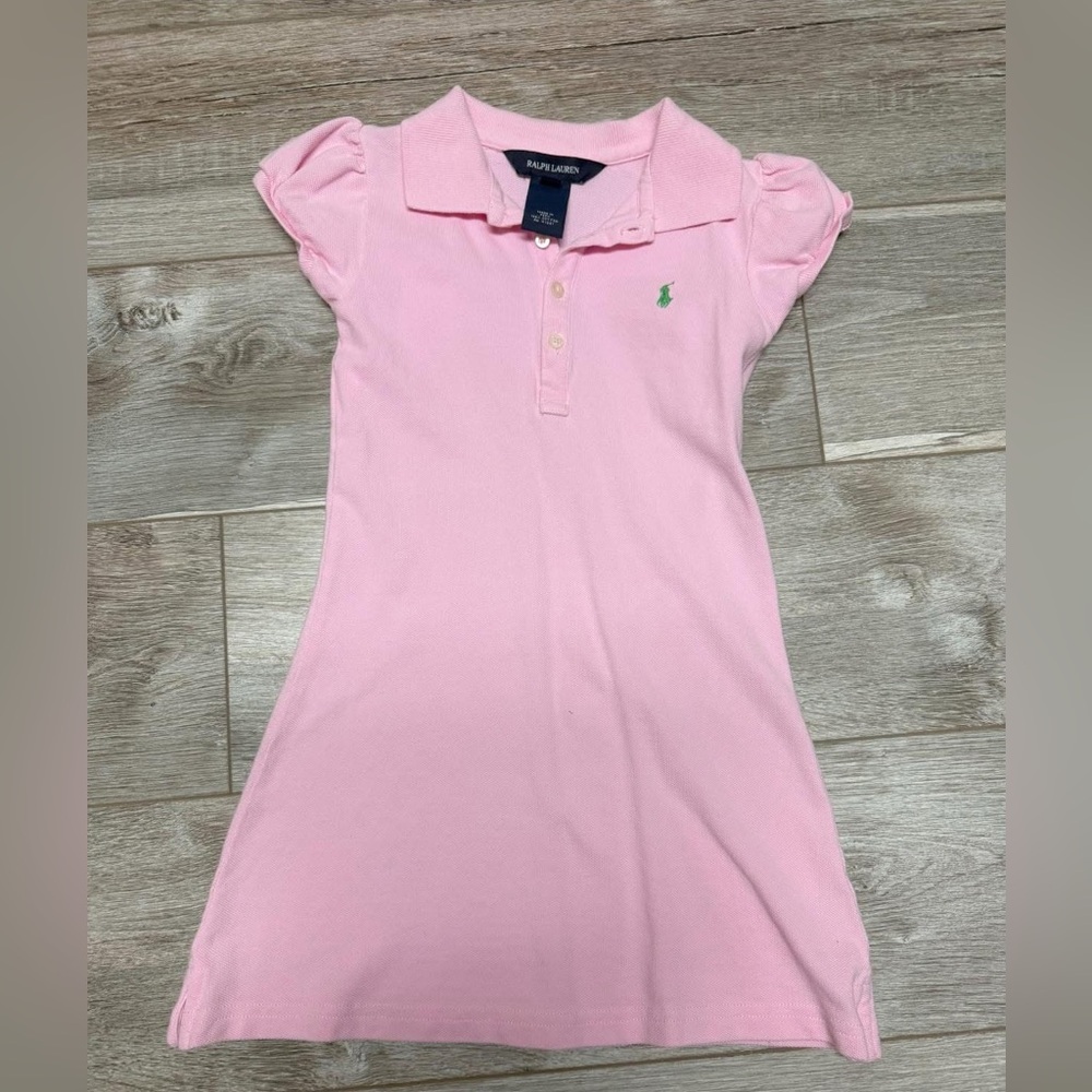 Ralph Lauren Pink Polo Dress👧🏻👧🏻